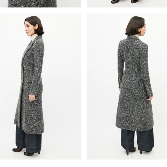 Isabel Marant Étoile Overton boucle Long Longline coat 36 - Picture 3 of 12